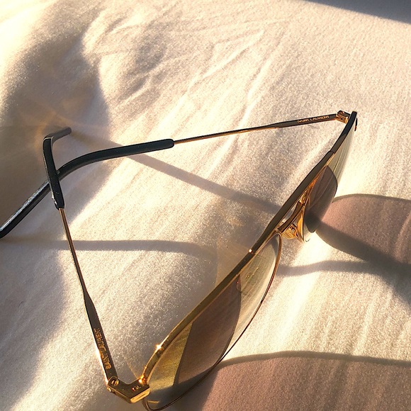 Saint Laurent Classic 11 - Gold Mirror Sunglasses - Picture 5 of 8